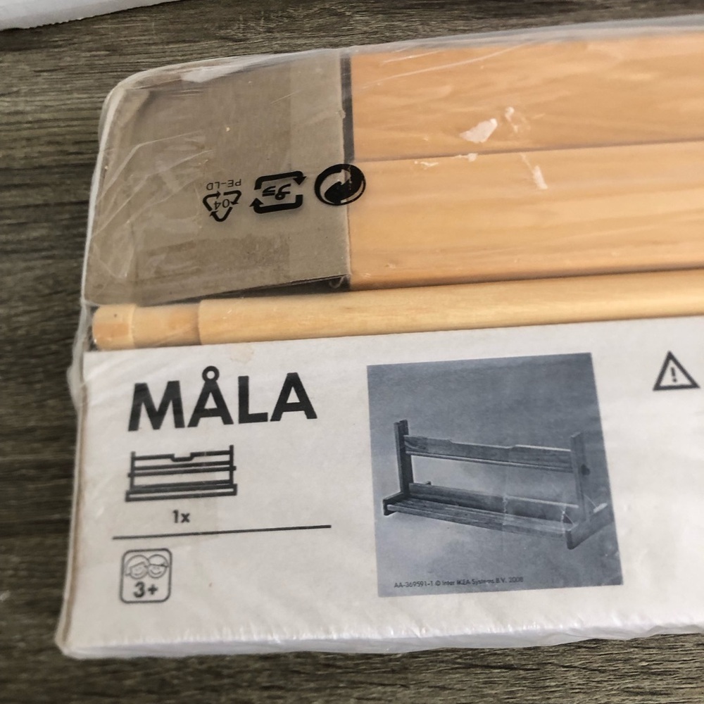 IKEA MÅLA Wooden Paper Roll Dispenser